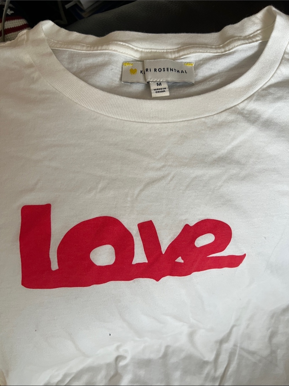 KERRI ROSENTHAL Suki Love Medium tee - Picture 2 of 5
